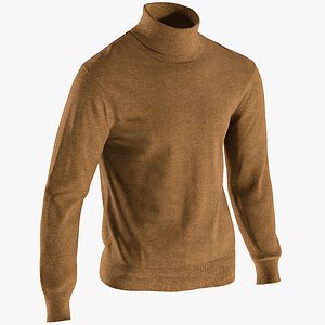 realistic men s pullover 3D model