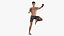 UFC MMA Fighter Fur Rigged