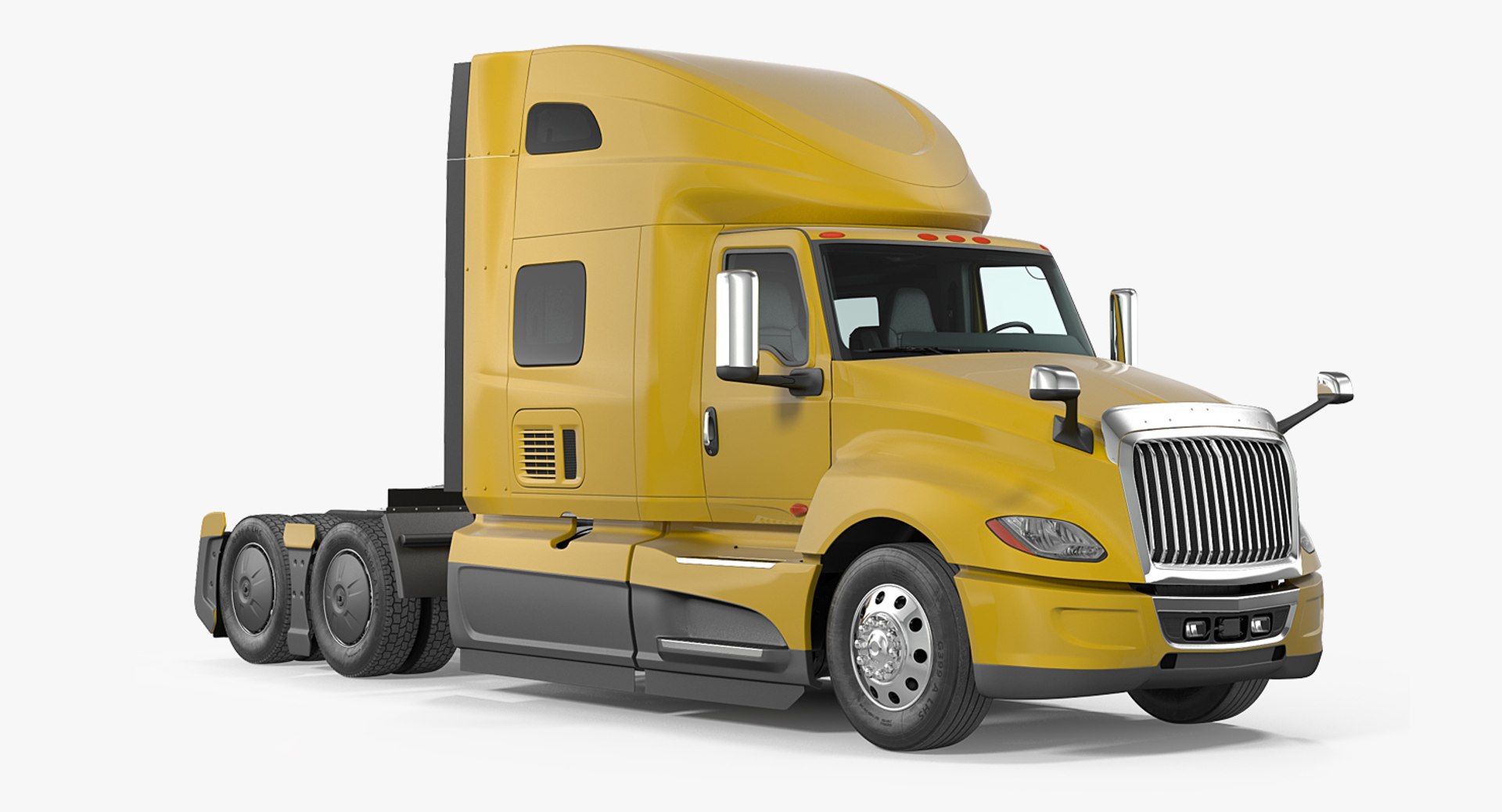 Heavy Duty Truck 3D model preview