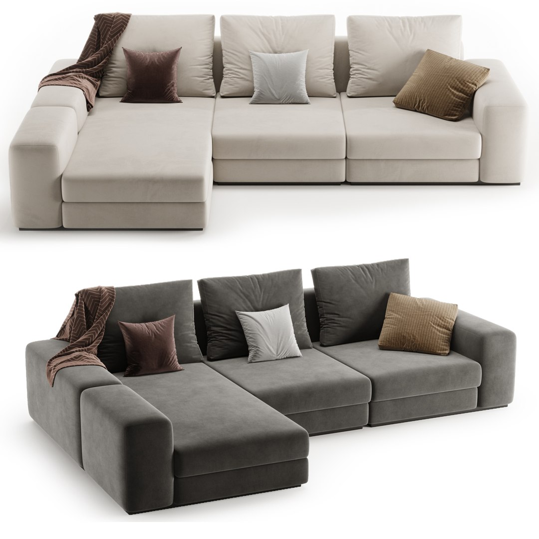 3D Sofa Vista Grande Lounge by eichholtz - TurboSquid 2107769