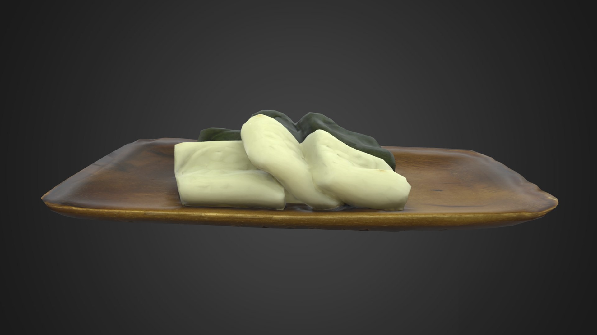 Game Ready Korean Rice Cake JeolPyeon 3D Model TurboSquid 2020648