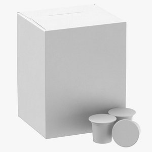 Boxed Coffee Blank and Generic Label