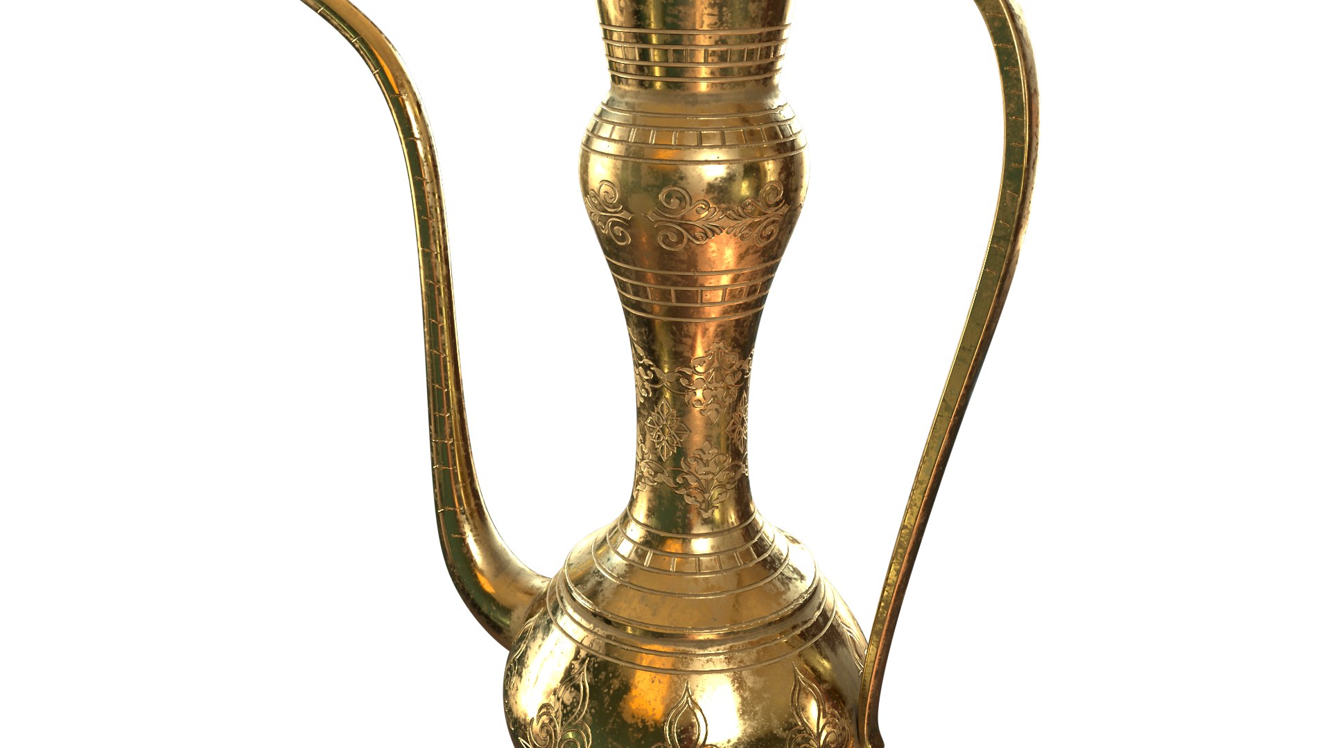 Arabic Pots Collection 3D Model TurboSquid 2107324