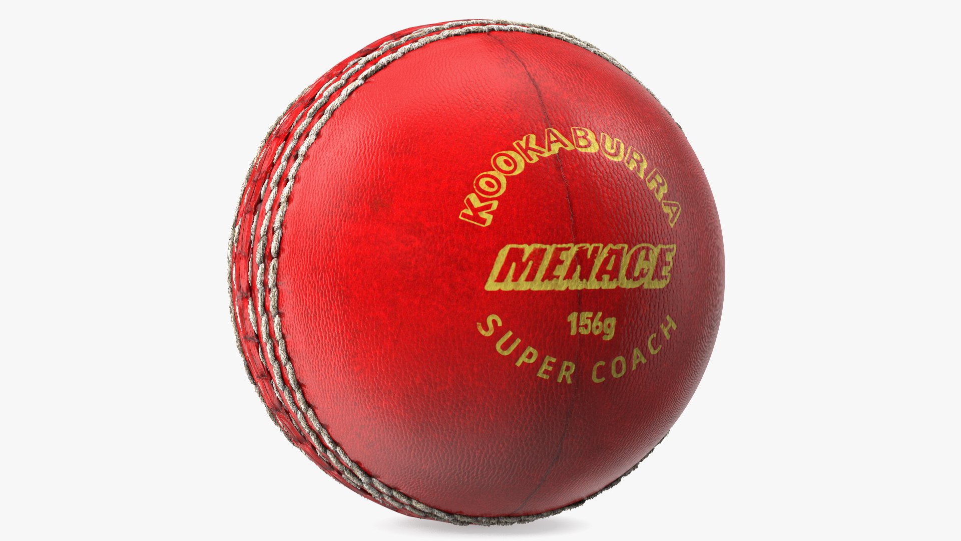 Cricket Ball Kookaburra Menace Fur 3D model preview