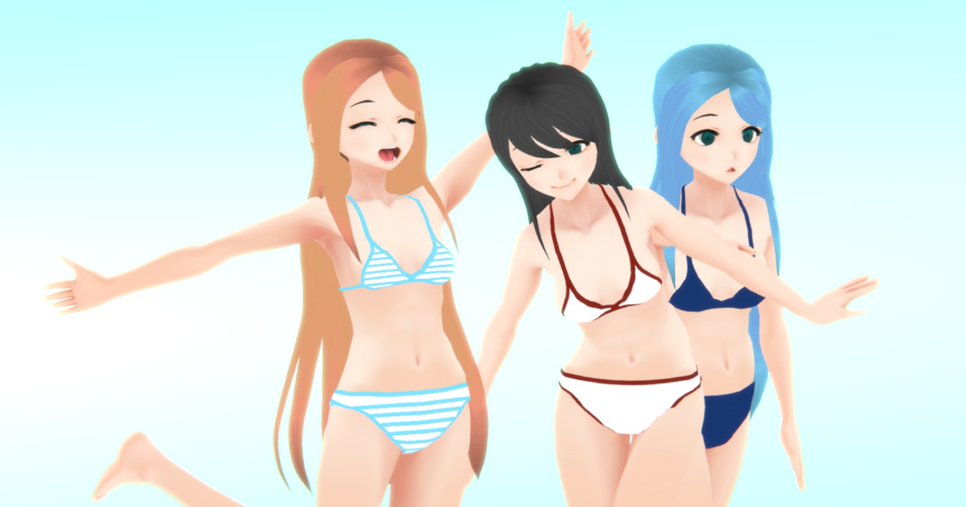 3d anime teens