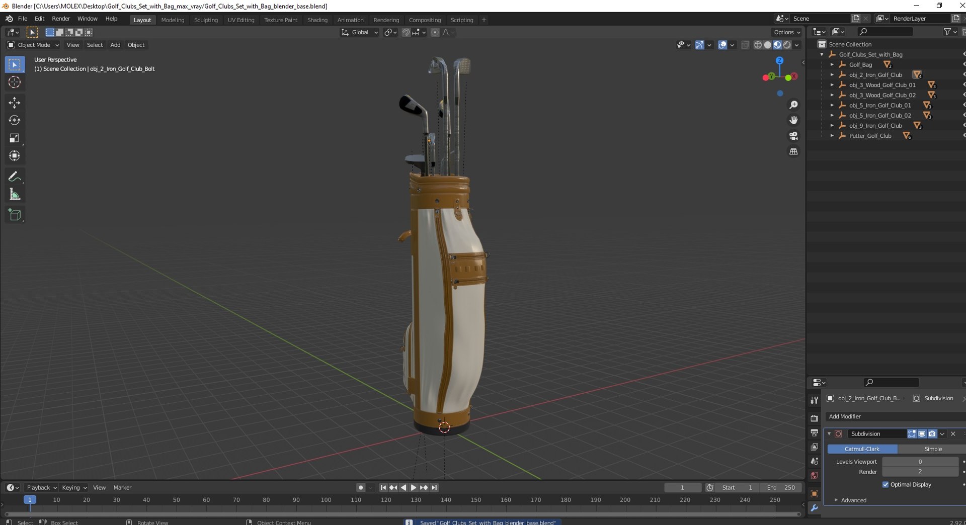 3D Golf Clubs Set with Bag model https://p.turbosquid.com/ts-thumb/zR/v5OS82/n5/golfclubssetwithbag3dsmodel028/jpg/1717276888/1920x1080/fit_q87/95588e196124670ecd8ec48ef216a75c3818e241/golfclubssetwithbag3dsmodel028.jpg