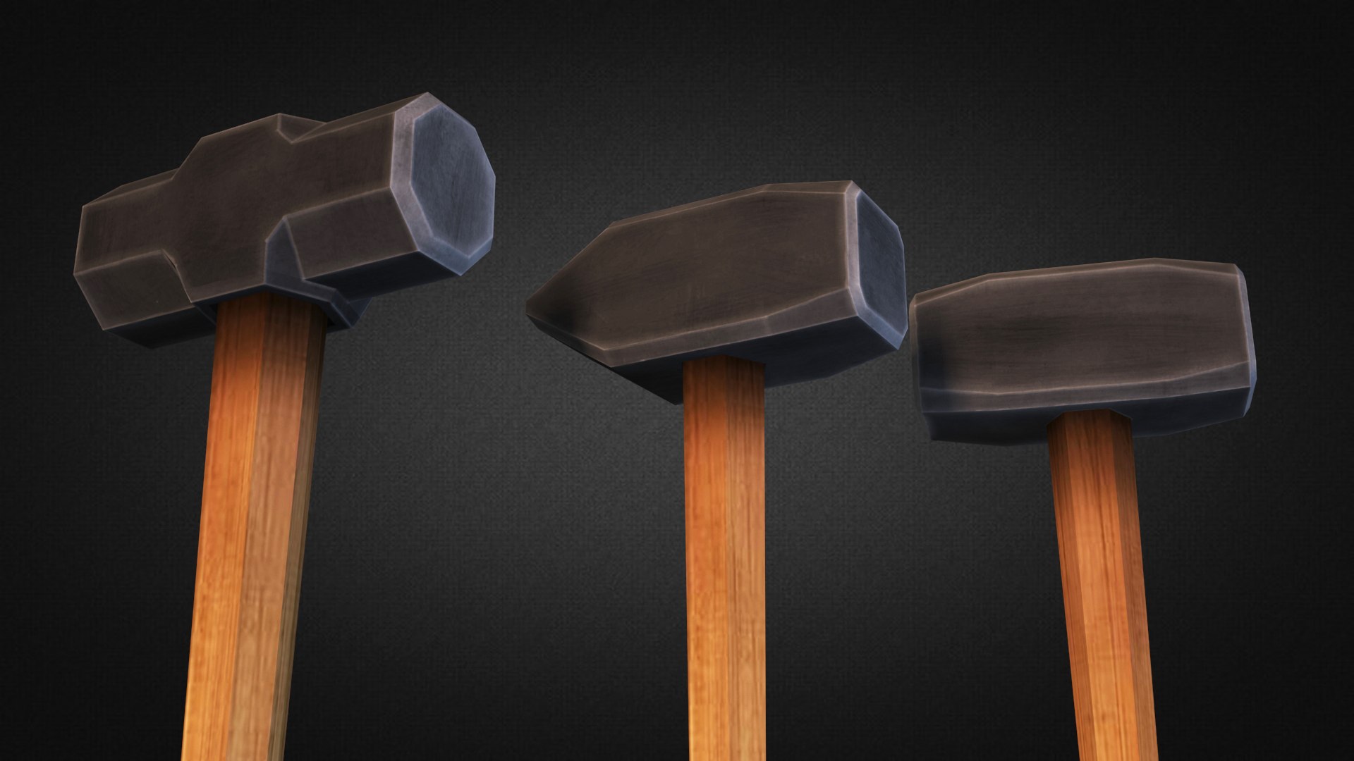 3d model sledgehammer weapons fps