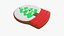 christmas cookie fir 3D