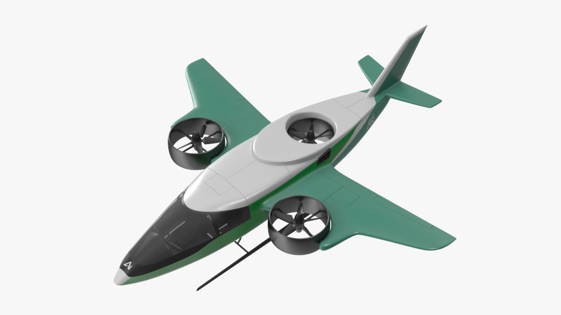 3D Model EVTOL Aircraft TurboSquid 2246291