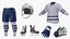 hockey equipment generic 3D model