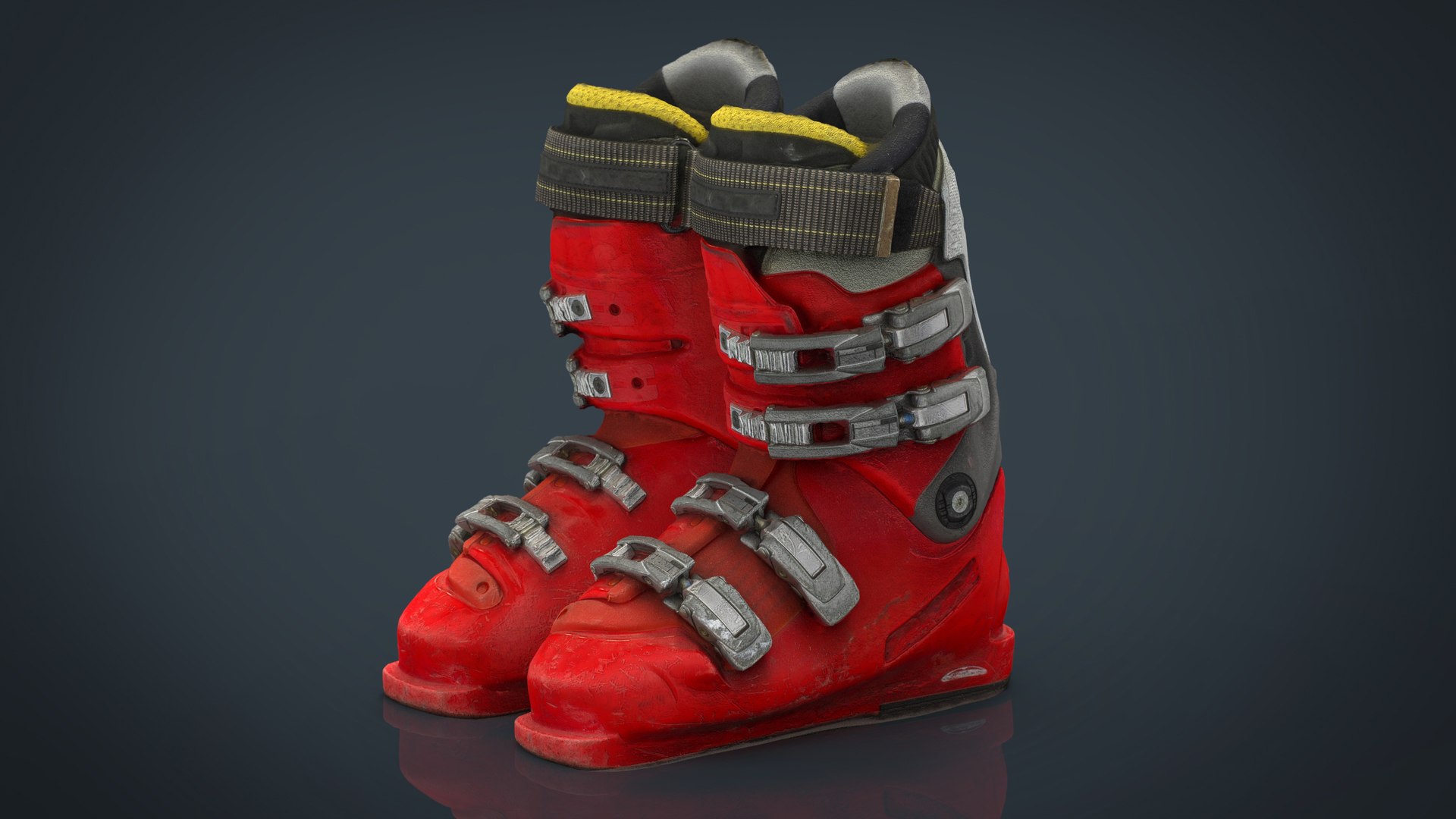 Ski Boots Obj