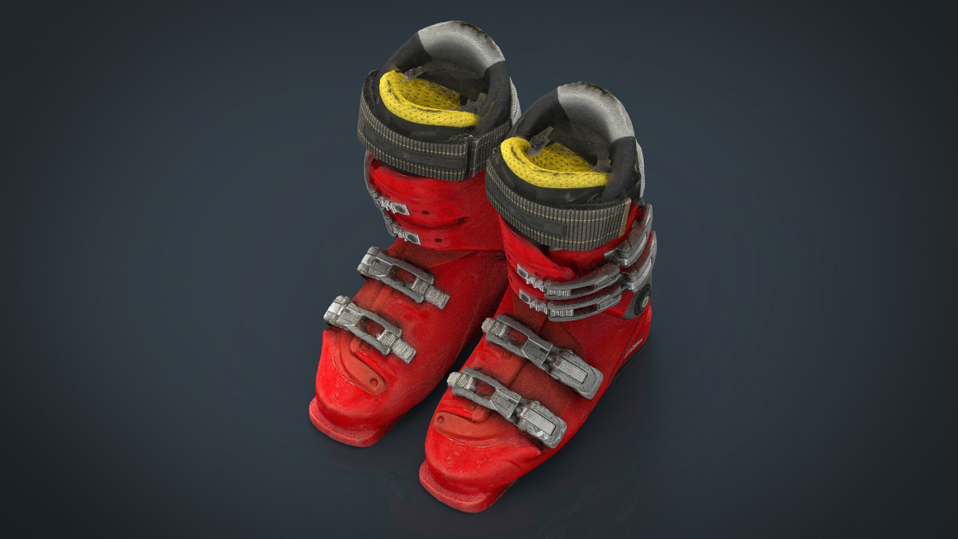 Ski Boots Obj