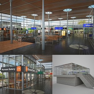 Rail Station interior design