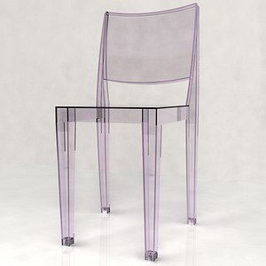 la marie chair philippe 3d model