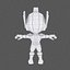 Golden Warrior Hero Champ 6 - MOBA MMORPG Character - Truccato e animato