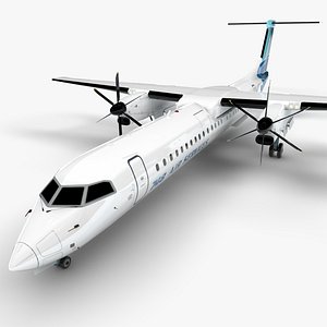 3D 748 Air Services Bombardier DHC-8 Q400 Dash 8 L1495
