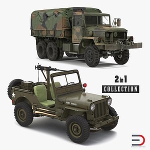 3D wwii vehicles