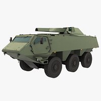 Patria 6x6 NEMO Mortar