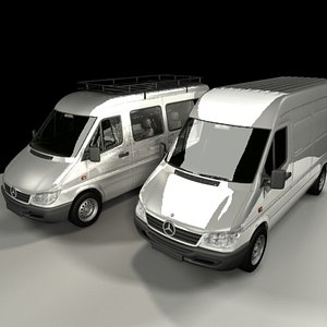 3d mercedes benz sprinter