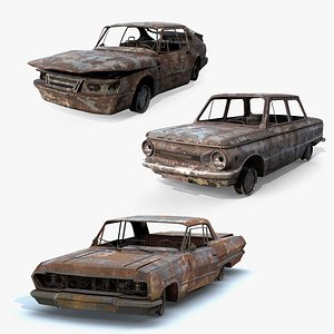 Burnt Retro Cars Collection