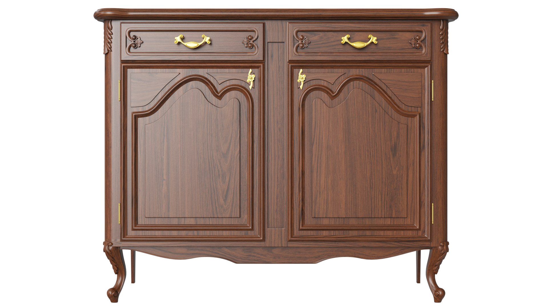 3D Classic Chest Of Drawers 1200 Model - TurboSquid 2346411