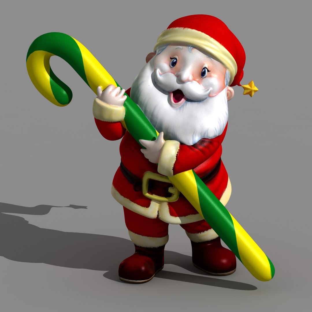 3d santa claus model