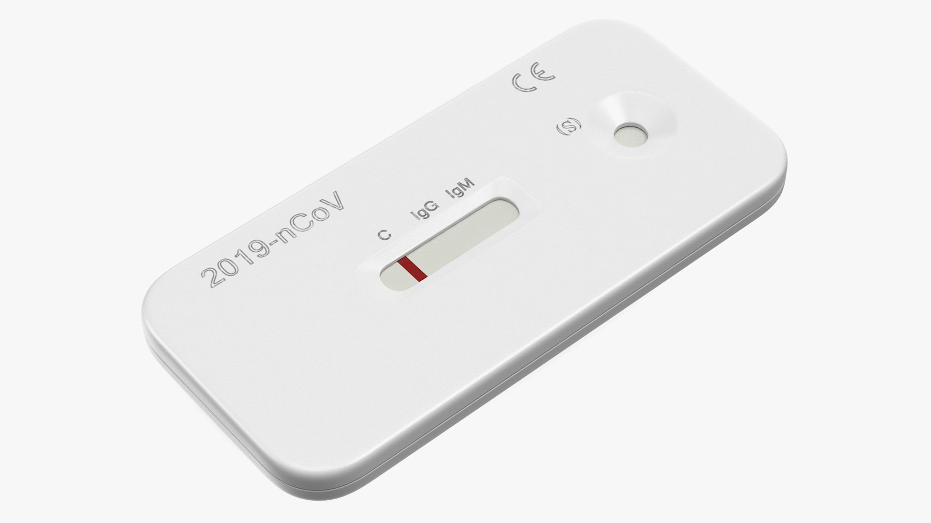 Negative 2019 nCoV Rapid Diagnostic Test 3D model preview