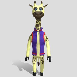 student giraffe 3D