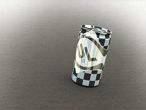 3d model cold drink