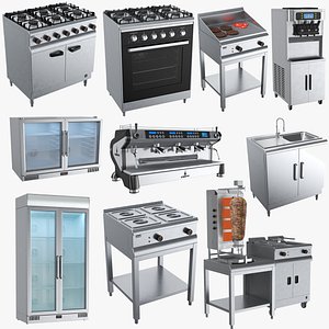 Commercial Kitchen Appliances Collection