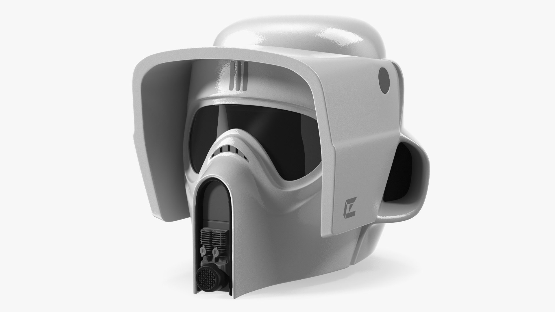 Scout Trooper Helmet 3D model preview