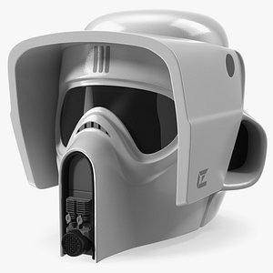 Scout Trooper Helmet 3D model