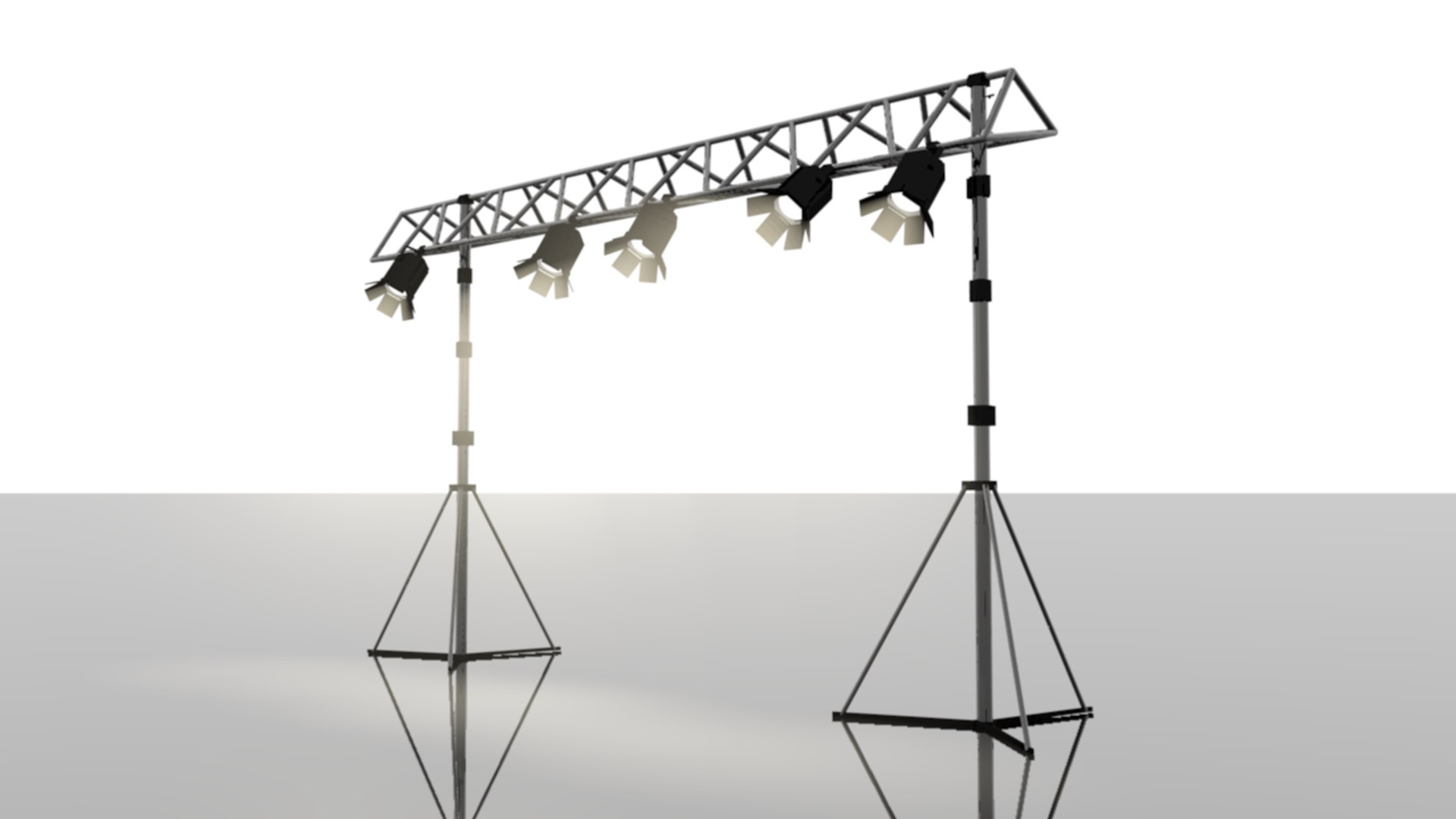 3d Model Studio Lights