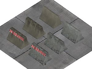 Beton Road Barrier