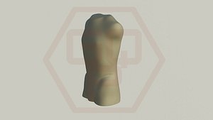 Orthopedic Cast Corset 3D model