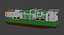 Small FPSO FSRU Ship 145m 60000 m3 3D model