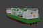 Small FPSO FSRU Ship 145m 60000 m3 3D model