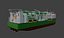 Small FPSO FSRU Ship 145m 60000 m3 3D model