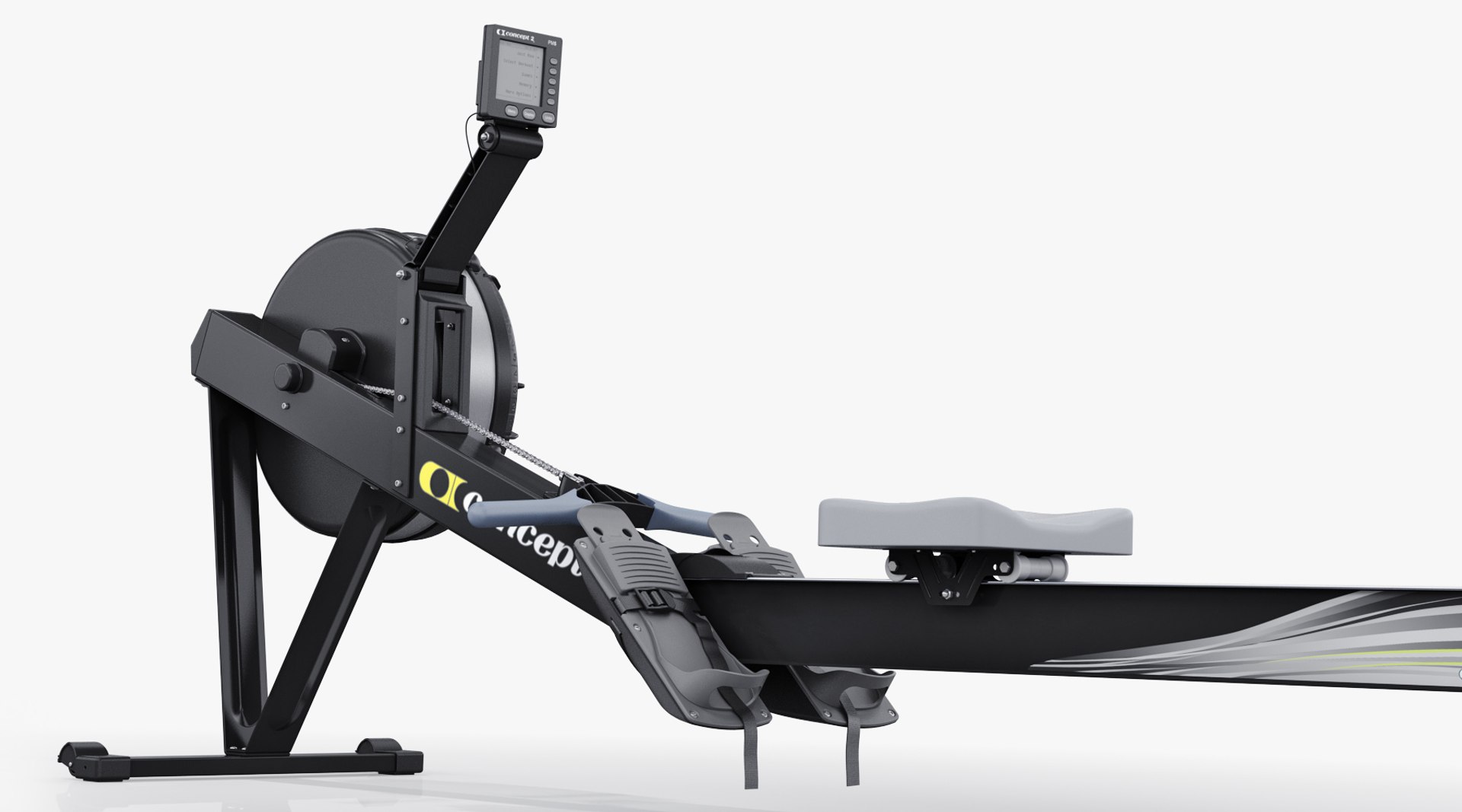 3D Indoor Rower Concept 2 TurboSquid 1262230