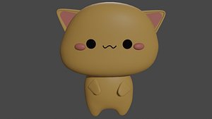 Cat 3D model