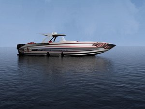 3D 41 amg boat