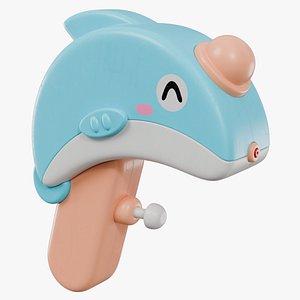 3D model WaterLittleGun 02