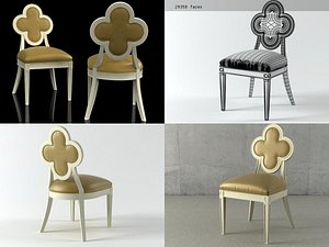 3D model alexandra chair