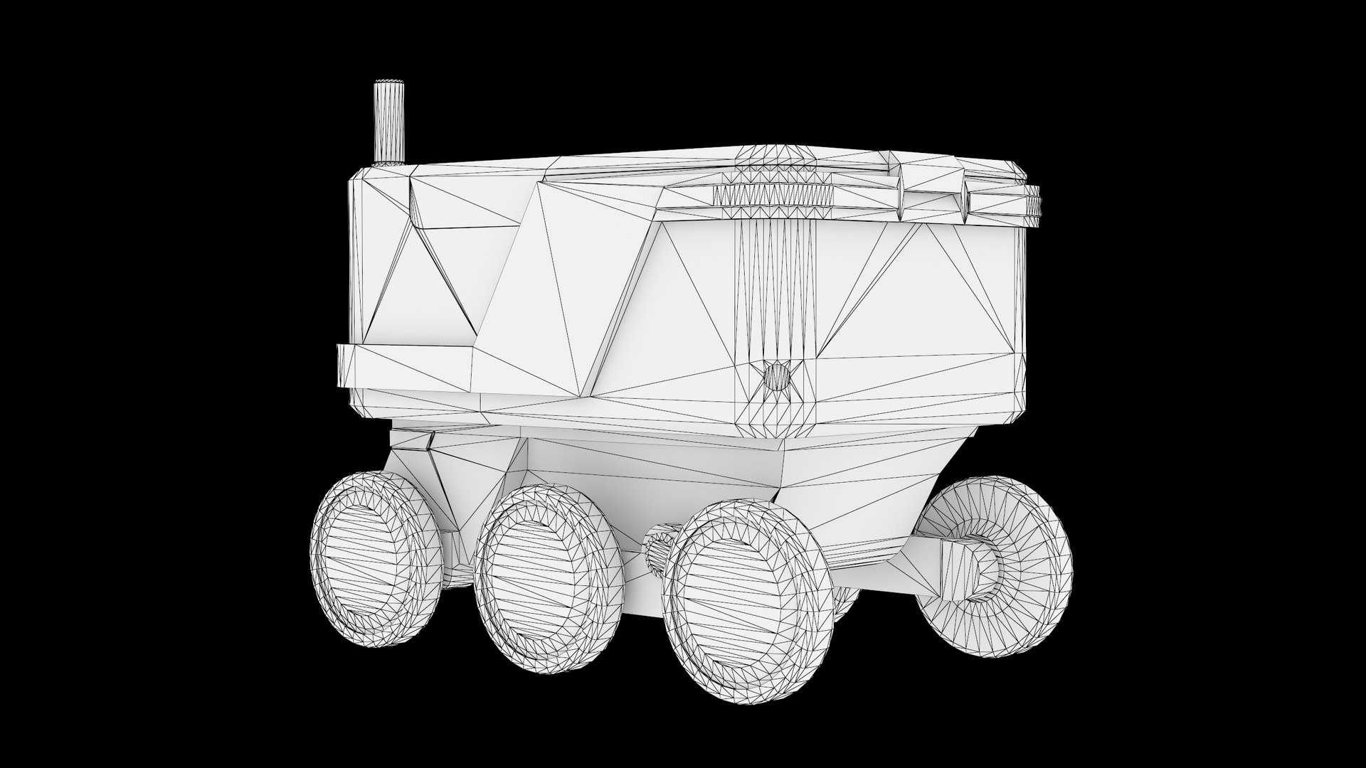 Delivery Courier Robot Low Poly PBR 3D Model - TurboSquid 2094522