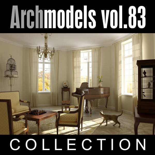 3d archmodels vol 83