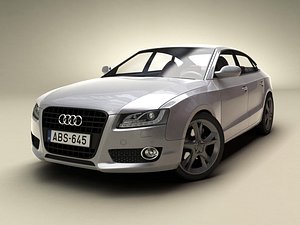 3d model of audi a5