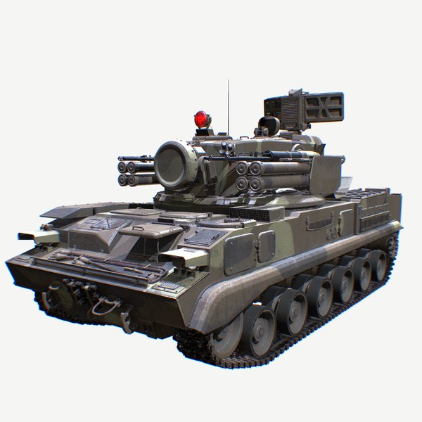 3D 2K22 Tunguska Model - TurboSquid 1845831