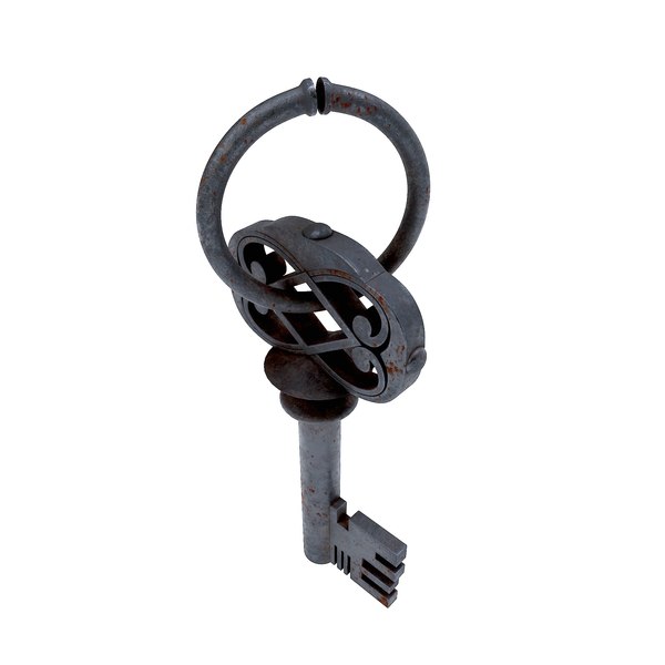 Old Skeleton key 3D model - TurboSquid 1982829