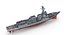 2 uss mustin ddg 3D model