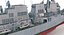 2 uss mustin ddg 3D model